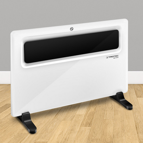 Trotec Επιτοίχιος & Επιδαπέδιος Θερμοπομπός 1500W με LCD Οθόνη, Ρυθμιζόμενο Θερμοστάτη & Χρονοδιακόπτη